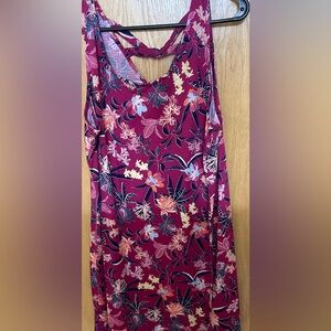 massini purple dress size large